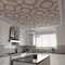 Ekena Millwork 33W x 33H x 14T Small Bradley Decorative Fretwork Wood Ceiling Panels, Cherry CELW33X33X0250BRDCH - alternate 4